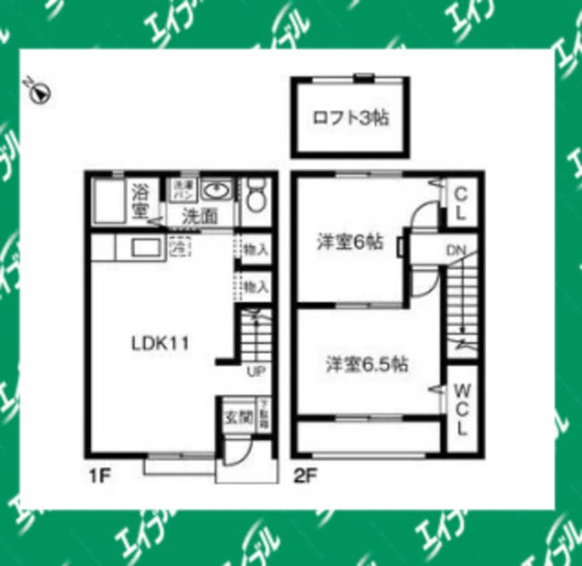 間取図 Wind　Bell　Ⅱ