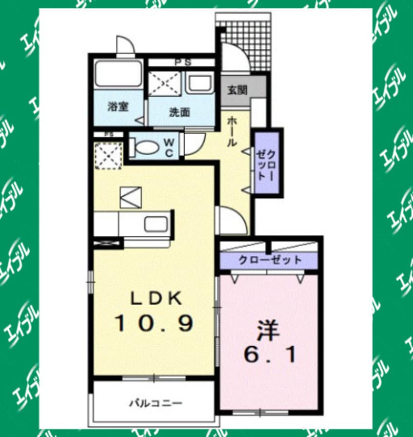 間取図 名鉄常滑線・空港線/多屋駅 徒歩13分 1階 築17年