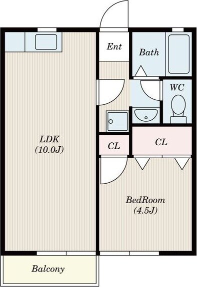 間取り図 シャトー白菊