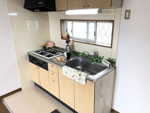 ※写真は同じマンションの違う部屋のものになります。 シャトー白菊