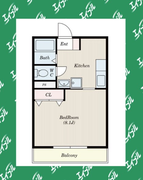 間取り図 シャトー白菊