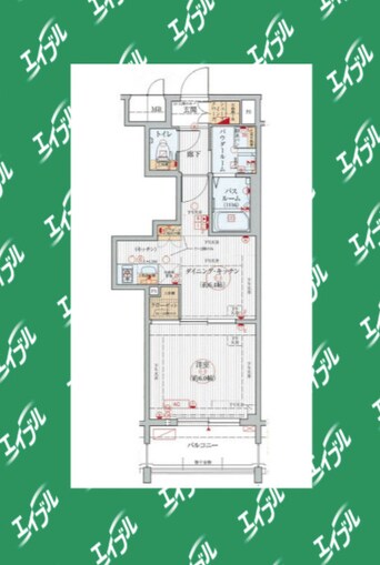 間取図 エステムプラザ名古屋駅前プライムタワー
