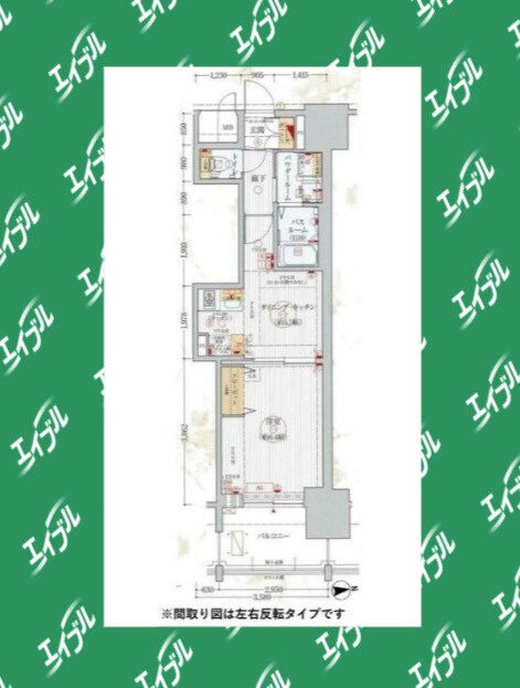 間取り図 エステムプラザ名古屋駅前プライムタワー