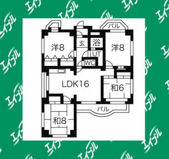 間取図 ハートイン戸田町