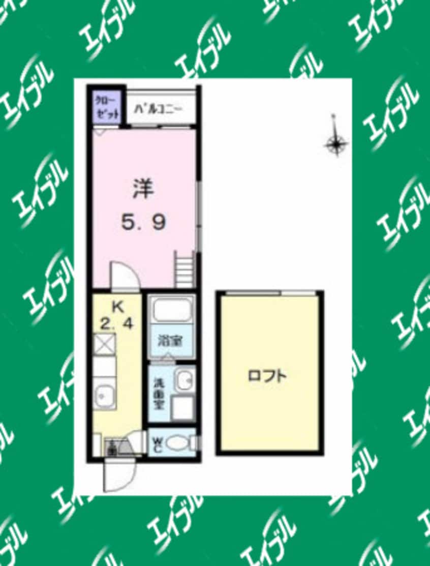 間取図 アビー・ロード