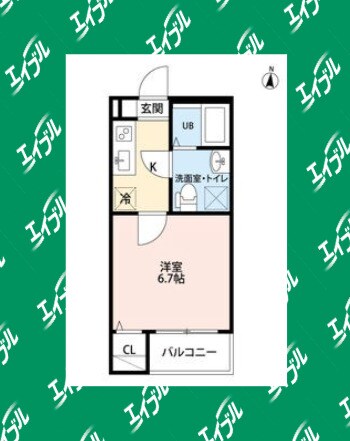 間取り図 フィローネ高畑