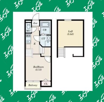 間取図 Creo矢田