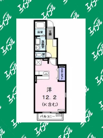 間取り図 ペルペチュエル　M