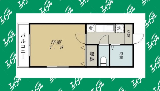 間取り図 川名ミルキーウェイ