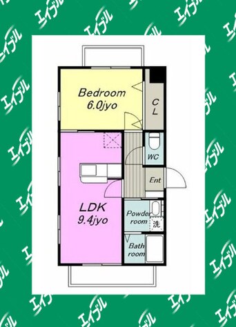 間取図 第3奥村マンション