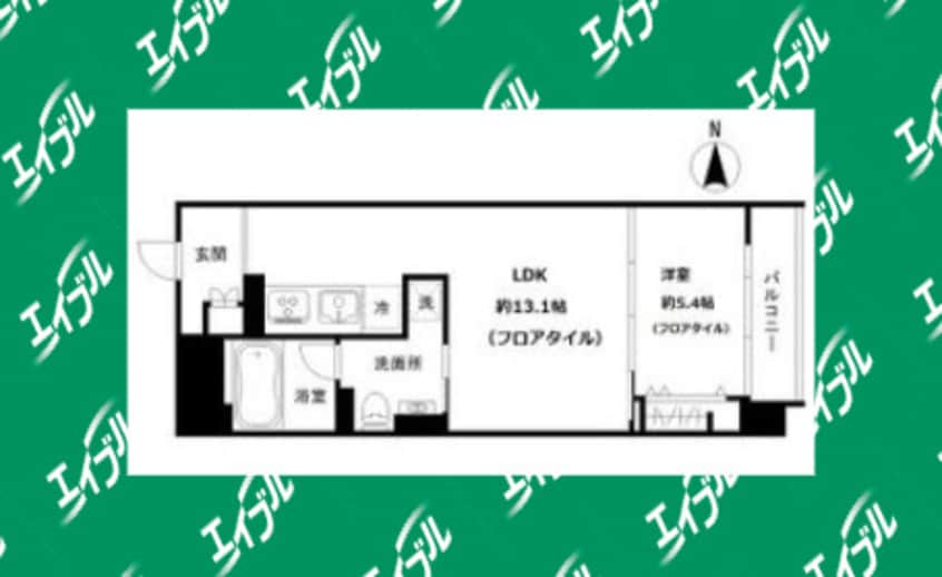 間取図 レジディア東桜Ⅱ