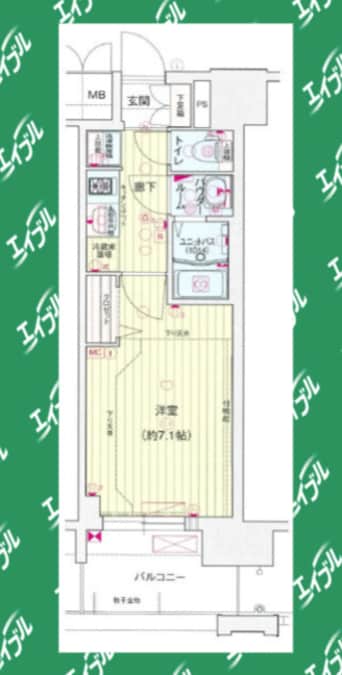 間取図 プレサンスTHE栄