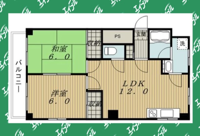間取り図 サンパーク千代田