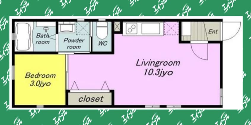 間取図 Great journey