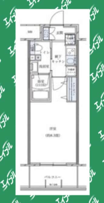 間取図 パークアクシス名古屋山王