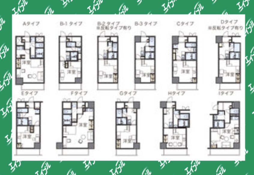 間取図 レオパレスＦｌａｔ新栄