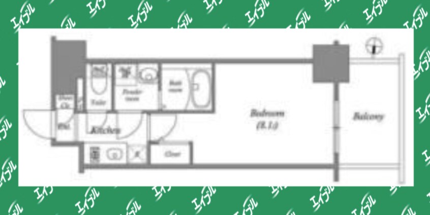 間取図 エスリード新栄マルス