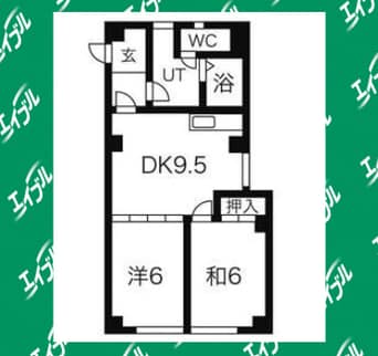 間取図 ジョイ神宮