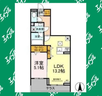 間取図 ラスペリータ