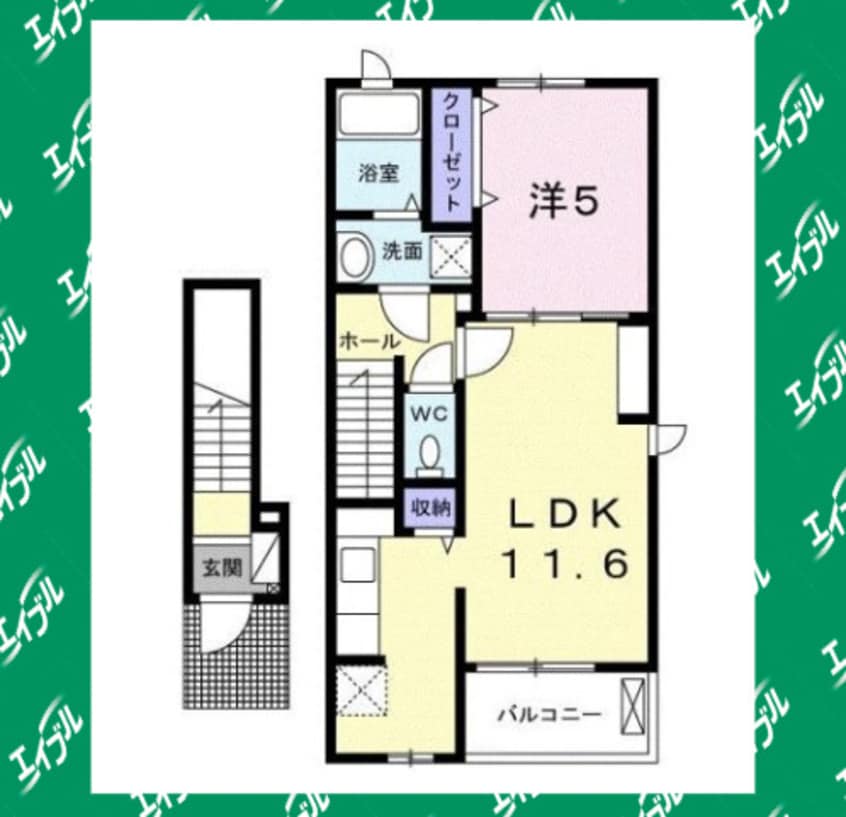 間取図 スプリングテラス