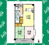 コーラル半田 2LDKの間取り