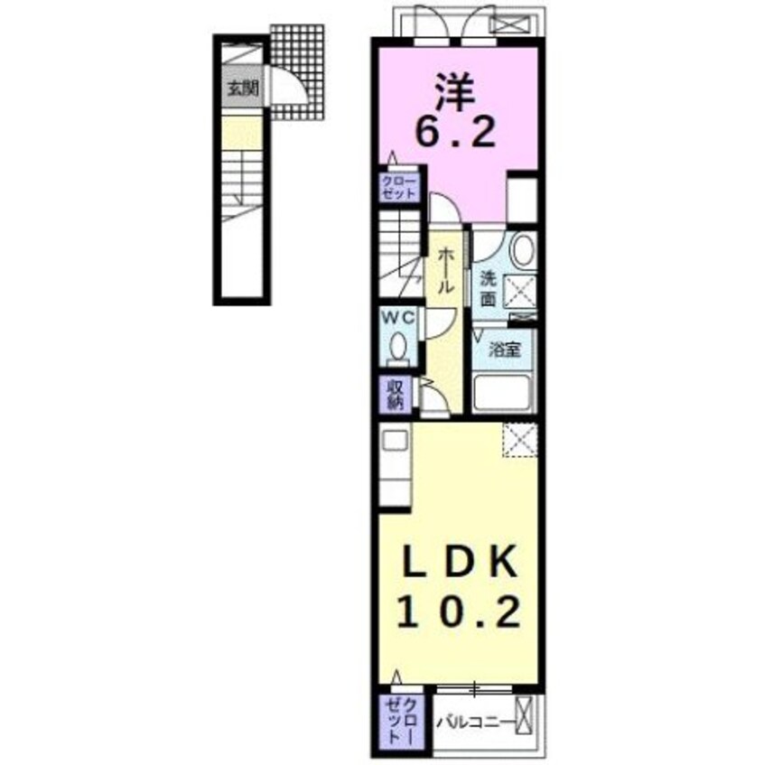 間取図 サニーハイツ