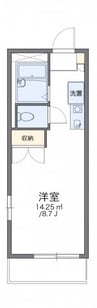 名鉄名古屋本線/豊明駅 徒歩10分 2階 築29年 1Kの間取り