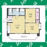 エトワール藤 2LDKの間取り