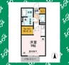 名鉄河和線/阿久比駅 徒歩14分 1階 築9年 1Rの間取り