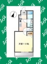 ハーベスト 1Kの間取り