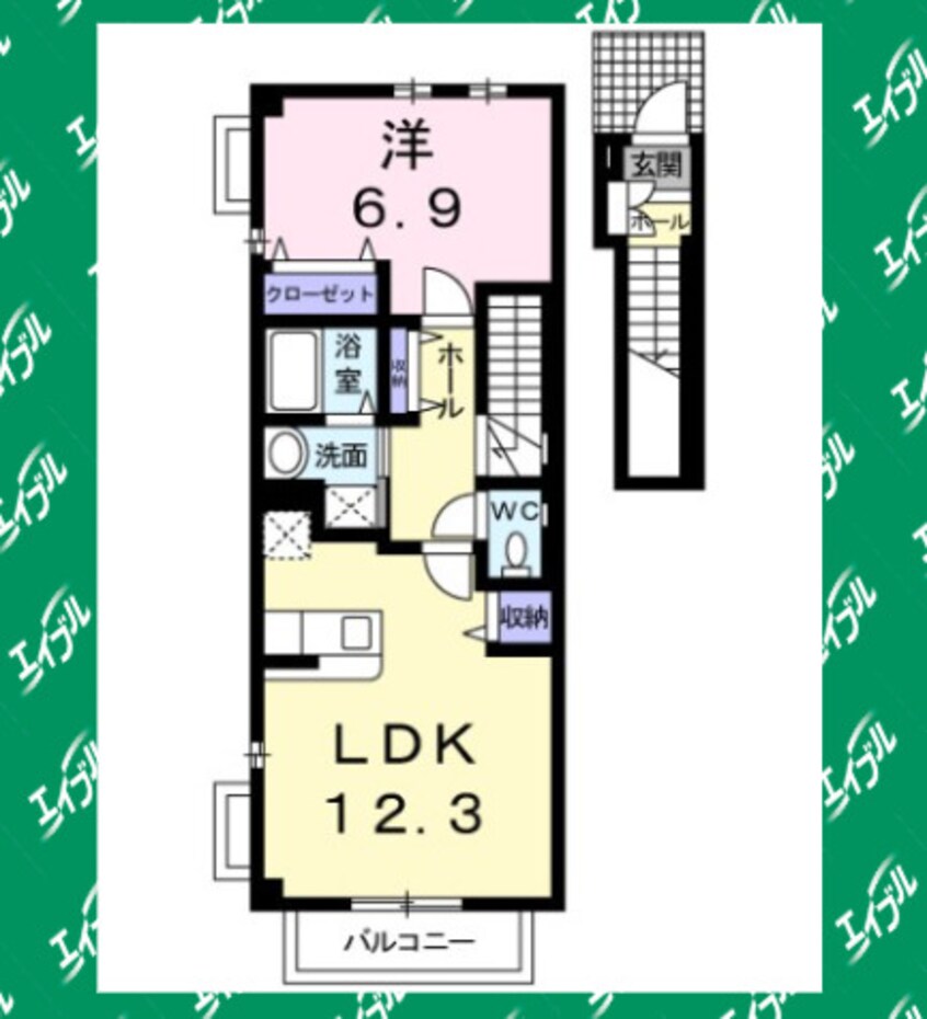 間取図 ノーヴァ