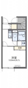 レオネクスト本星崎駅前 1Kの間取り