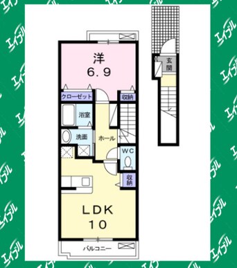間取図 サンリット　リバー