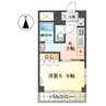 フェリーチェ 1Kの間取り