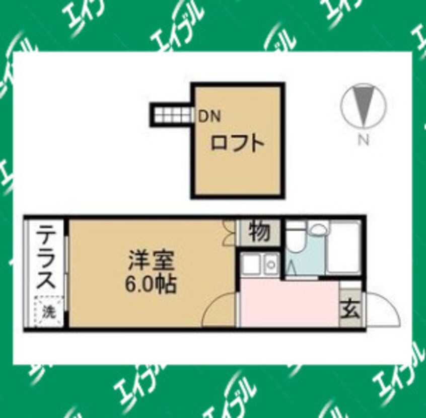 間取図 パインヒルズ東海通