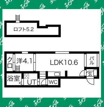 間取図 プライズ南十番
