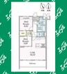 東浦ガーデンヒルズあじさいクレスト 2LDKの間取り
