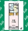 Bodhi 1Kの間取り