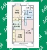 レジデンス栄光 3LDKの間取り