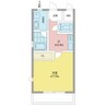 名古屋市営地下鉄名港線/東海通駅 徒歩7分 4階 築17年 1Kの間取り