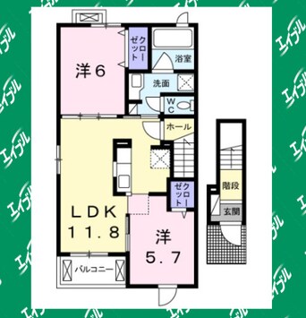 間取図 グランフォート新知台