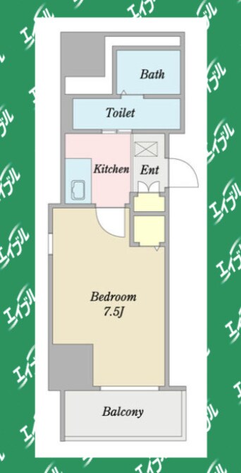 間取図 アルテミス平和