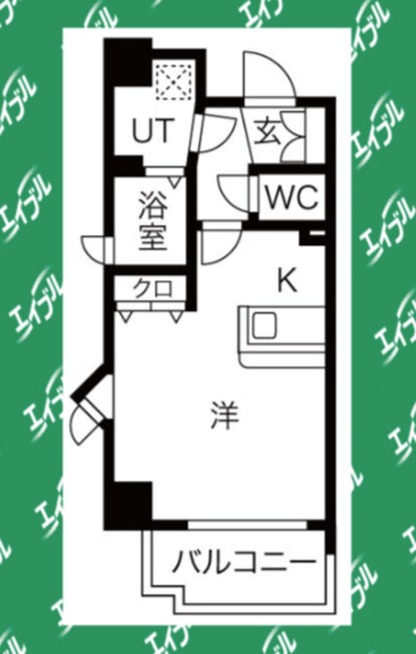 間取図 パルティール鶴舞