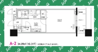 間取図 グラン・アベニュー白川公園