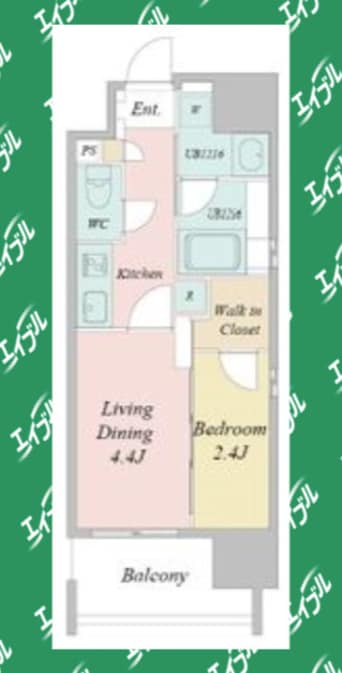 間取図 シーズンフラッツ矢場