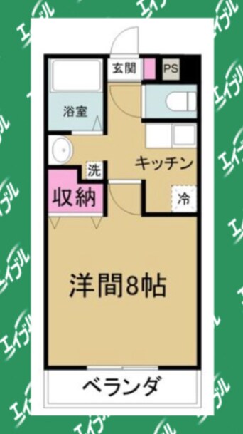 間取図 キャノンピア鶴舞
