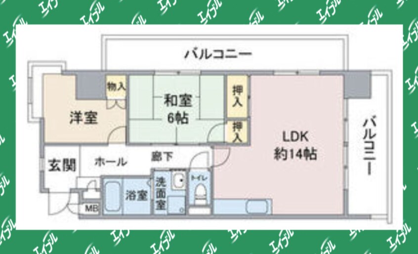 間取図 丸の内ＦＯＲＴ