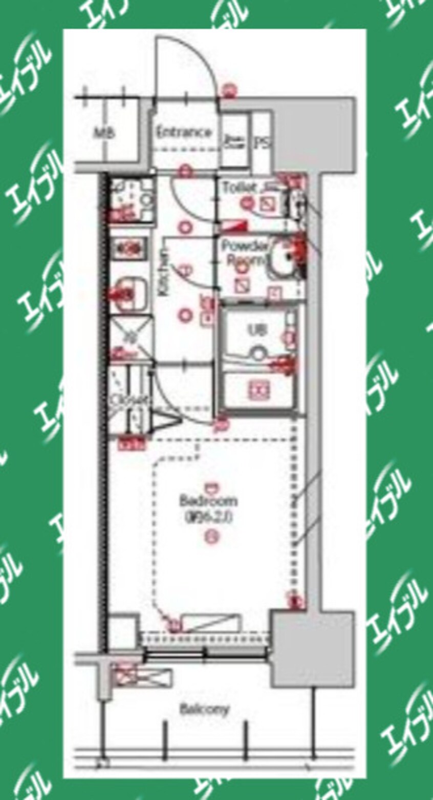 間取図 MAXIV東別院
