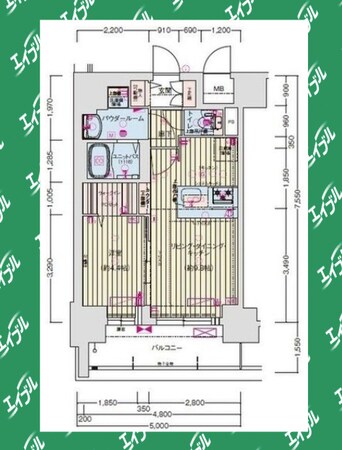 間取図 プレサンス丸の内アドブル