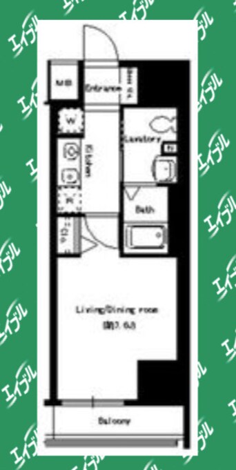 間取図 パークアクシス丸の内